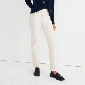 Madewell The Perfect Vintage Straight Jean in Vintage Canvas Wash